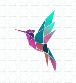 Geometrischer Kolibri